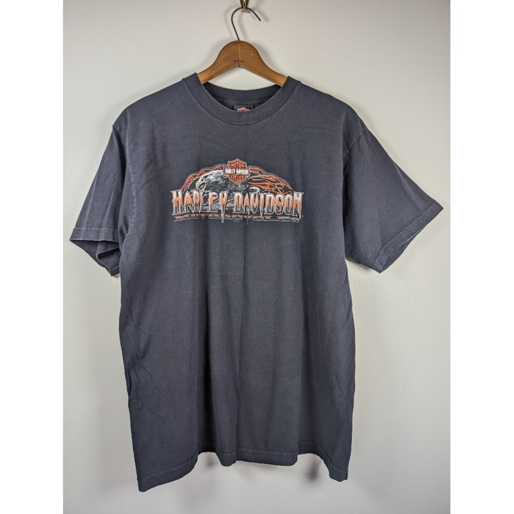 Vintage Y2K Harley Davidson 2006 Seminole Indian Sanford Fl T Shirt Size XL Moto